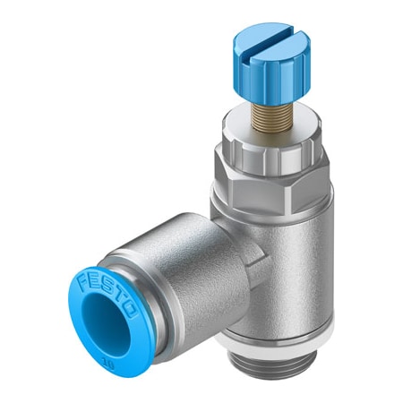 Festo One-Way Flow Control Valve GRLA-1/4-QS-10-RS-D GRLA-1/4-QS-10-RS-D